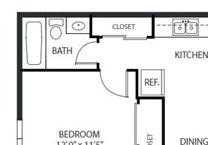 Northeast Villas Altura Floor Plan Northeast Villas Apartments in Fridley, MN 1 Bedroom 1 Bath