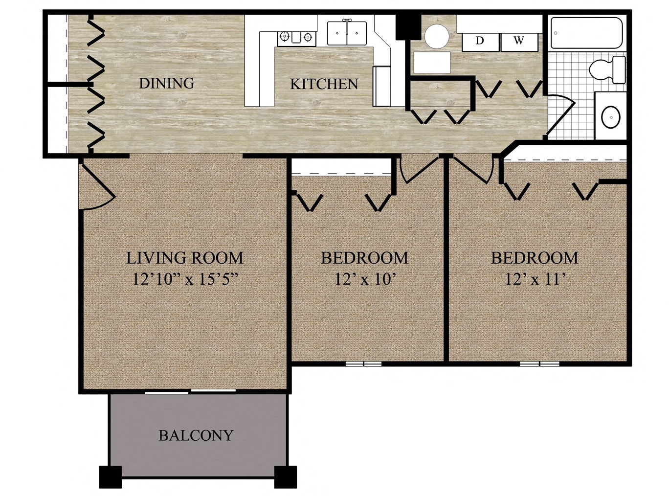 Two Bedroom
