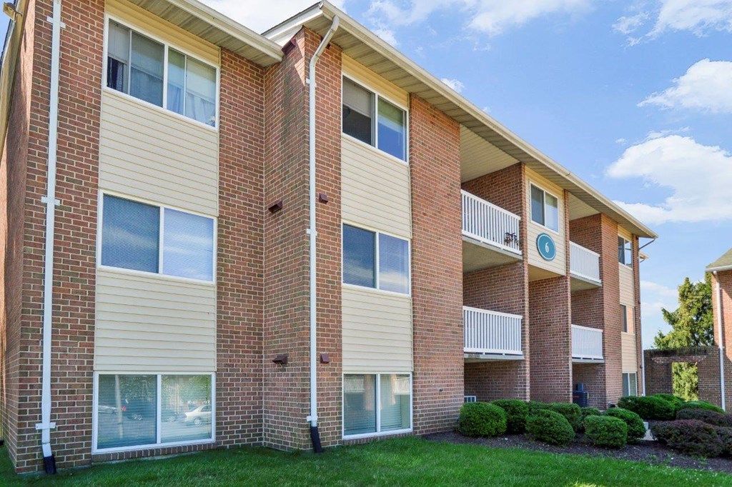 our apartments offer a spacious living room with a fireplace