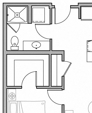 Floorplan Floorplan at The Whittaker, Seattle