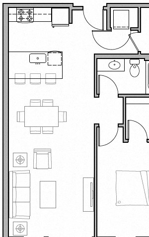 Floorplan Floorplan at The Whittaker, Seattle