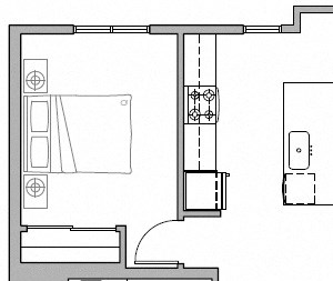 Floorplan Floorplan at The Whittaker, Washington 98116