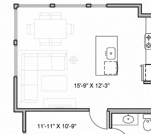Floorplan Floorplan at The Whittaker, WA 98116