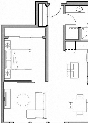 Floorplan Floorplan at The Whittaker, Seattle 98116