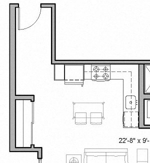 Floorplan Floorplan at The Whittaker, Seattle