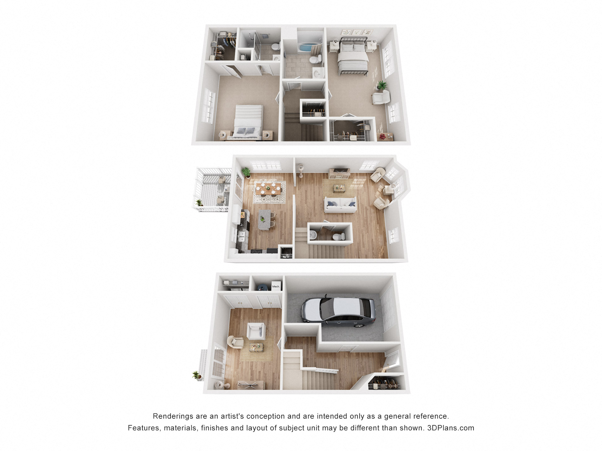 Tanglewood 2BD Townhome
