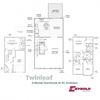The Twinleaf floorplan The Twinleaf floorplan