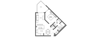 1 bed, 1 bath, upscale apartments with patio at Airdrie Place in Airdrie, AB