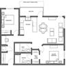 Enjoy spacious, high end living in modern Airdrie suites 2 bed, 2 bath, open concept apartments with balcony views at Airdrie Place in Airdrie, AB
