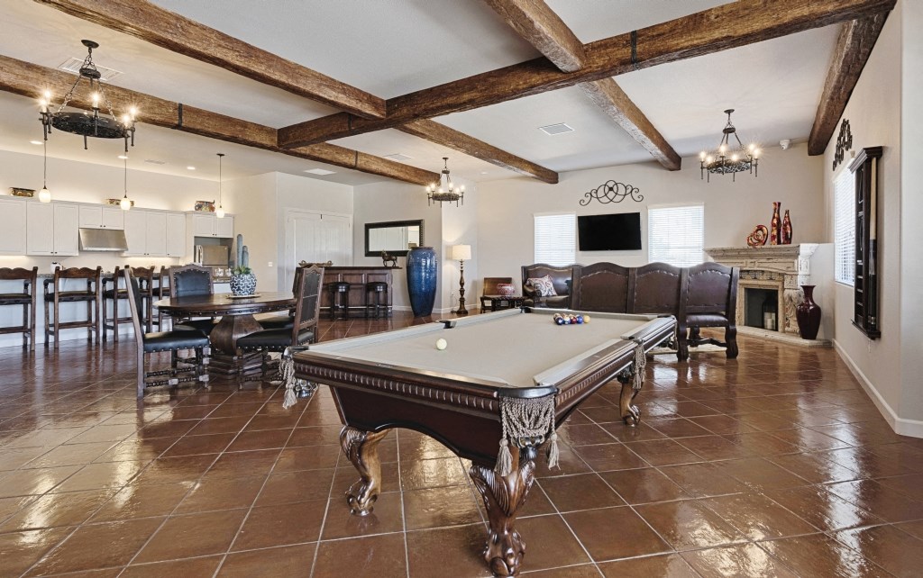 Clubhouse with Pool Table