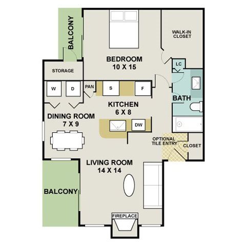 Oakwood Floor Plan 4