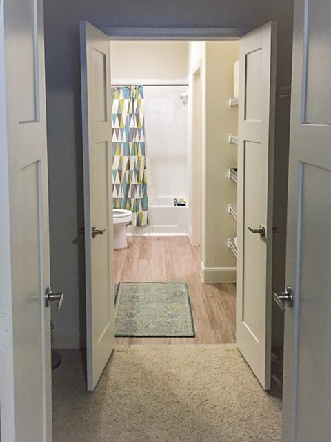 Spacious Bathrooms and Closets