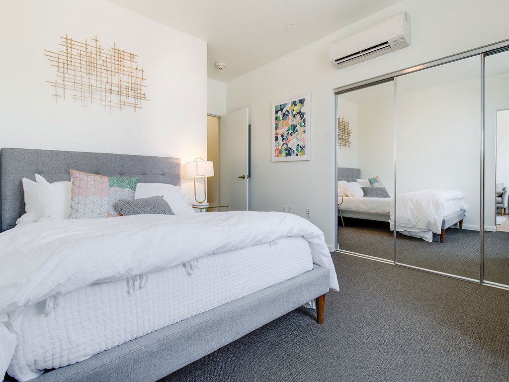 Gorgeous Bedroom at The Watercooler Apartments, Boise