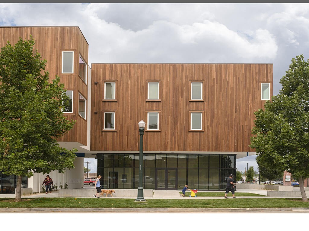 Comfortable walking space at The Watercooler Apartments, Boise, Idaho