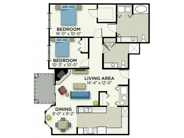 Floor Plans of Boulder Ridge in Apple Valley, MN