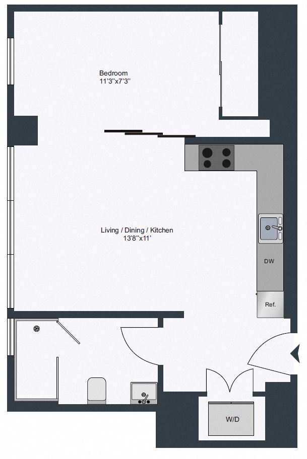 Century Junior 1 Bedroom