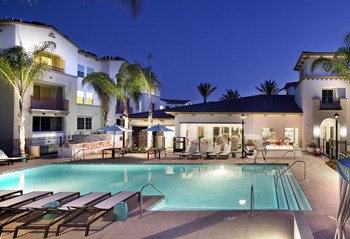 Poolside Dining and Grilling Area Poolside Dining and Grilling Area, at SETA, La Mesa, California - Photo Gallery 2