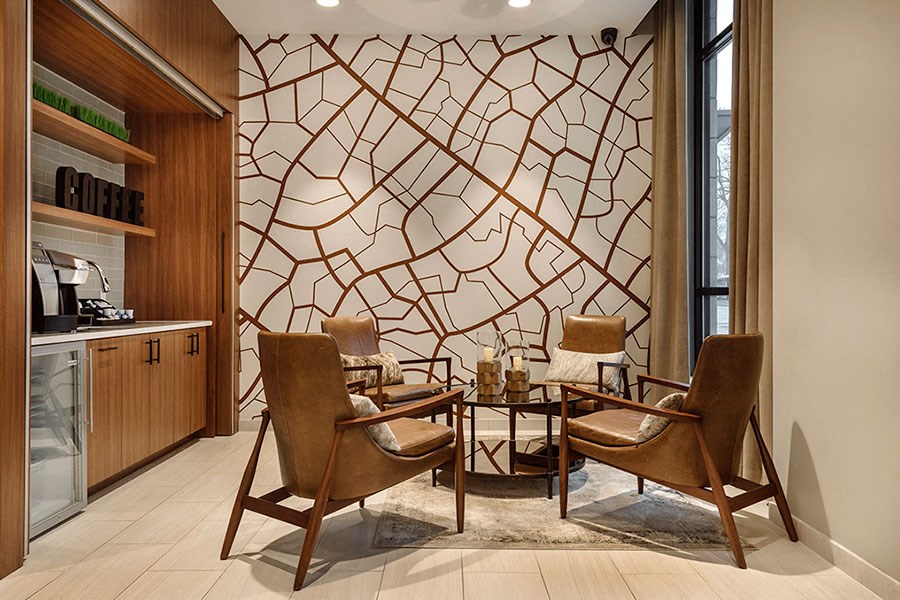 Lobby Coffee Bar at The Green at Bloomfield, Bloomfield, NJ, 07003