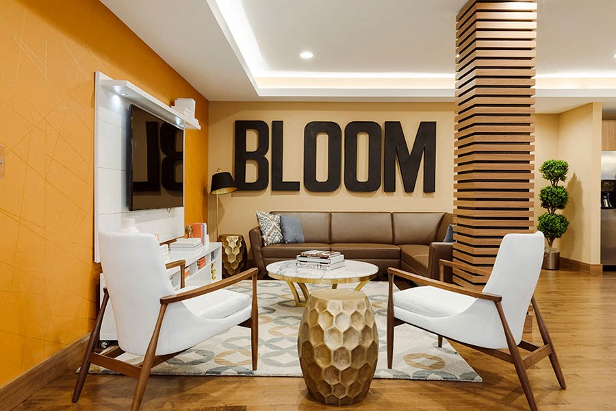 Lounge TV Area at The Green at Bloomfield, Bloomfield