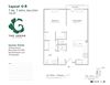 Layout G-B 1 Bed 1 Bath Floor Plan Layout G-B 1 Bed 1 Bath Floor Plan at The Green at Bloomfield, Bloomfield, 07003