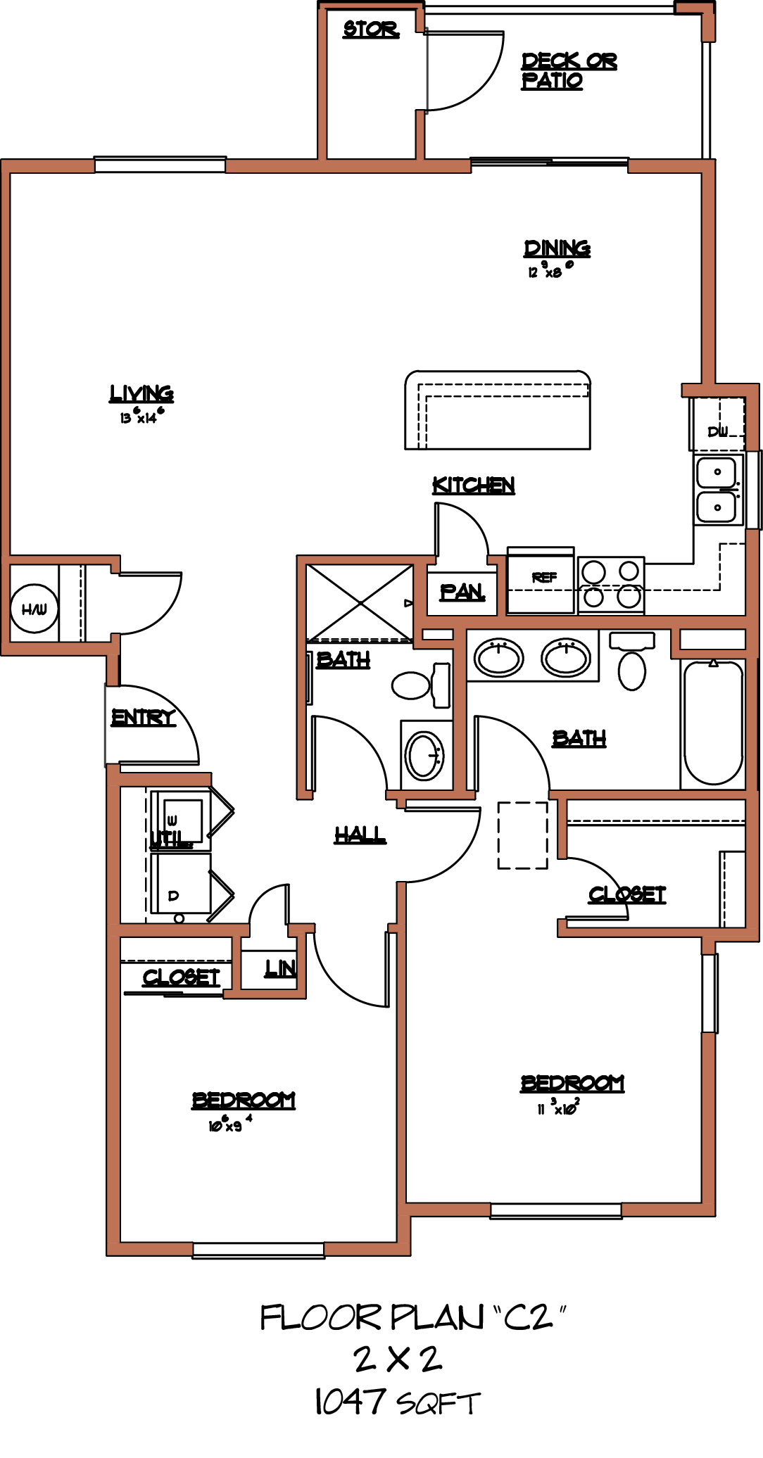 The Holland III at Simon's Mill The Holland III Floor Plan 7