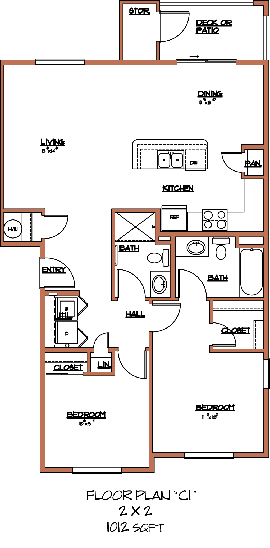 The Holland II at Simon's Mill The Holland II Floor Plan 6