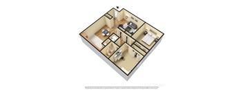 2 Bedroom Garden Apartment