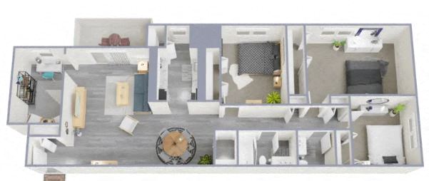 The Warwick - 3 Bedroom 1.5 Bath + Den