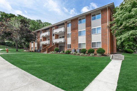 our apartments offer a spacious yard in front of our building