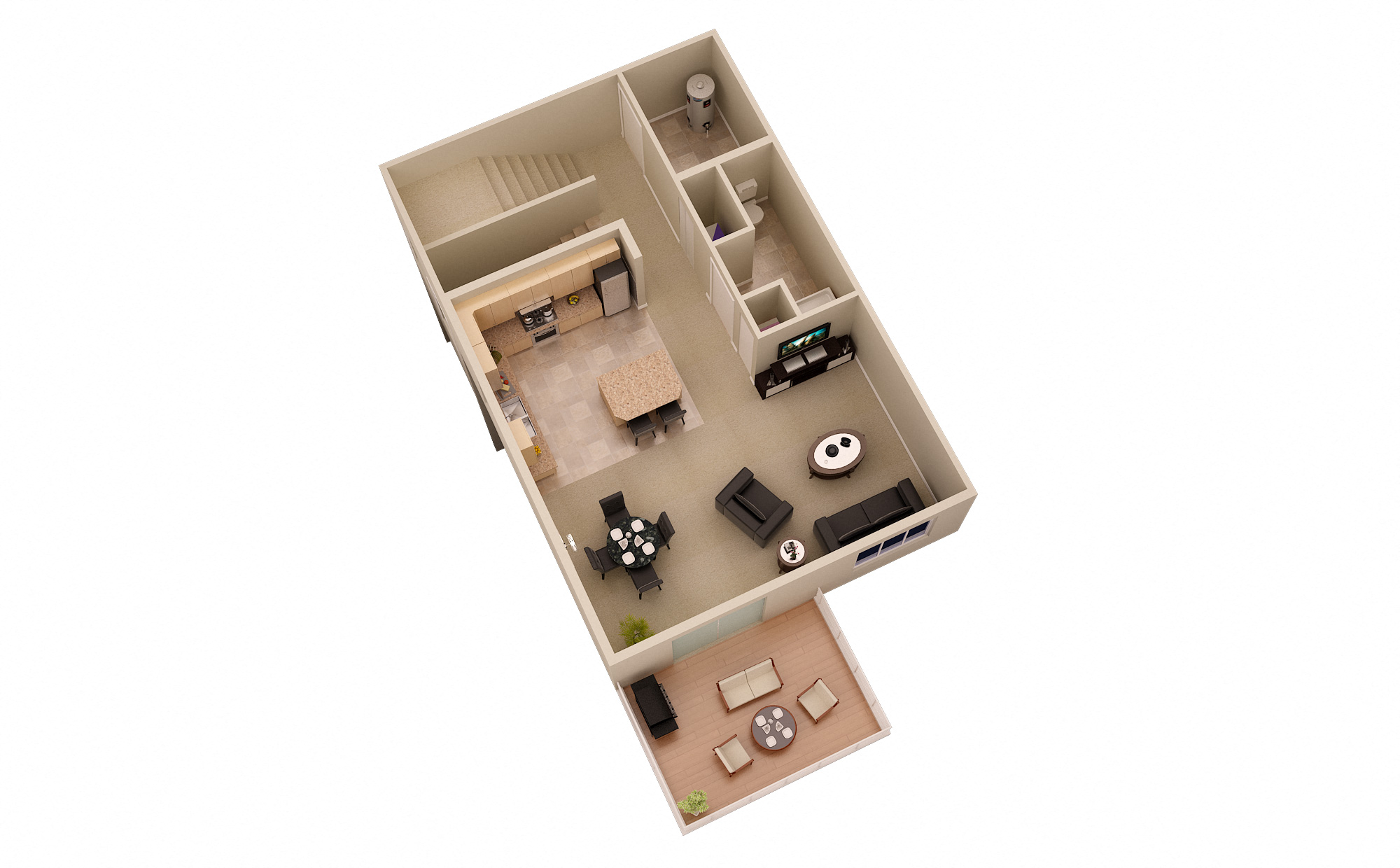 Arbutus 3 Bed 1.5 Bath
