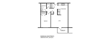 Sheridan 1 Bed 1 Bath