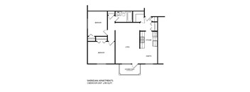 Sheridan 2 Bed 1 Bath