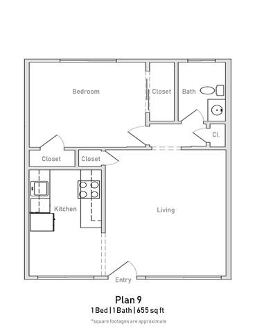 350 Newton Studio-2 Beds Apartment for Rent - Photo Gallery 25