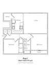 2 Bedroom - Large - Plan 1