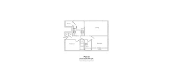2 Bedroom - Large - Plan 13