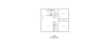 2 Bedroom - Large - Plan 3