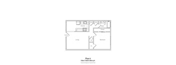 1 Bedroom - Large - Plan 4