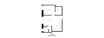 1 Bedroom - Plan 5