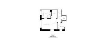 Studio - Plan 1