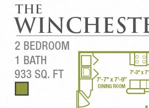 The Winchester, 2-BR
