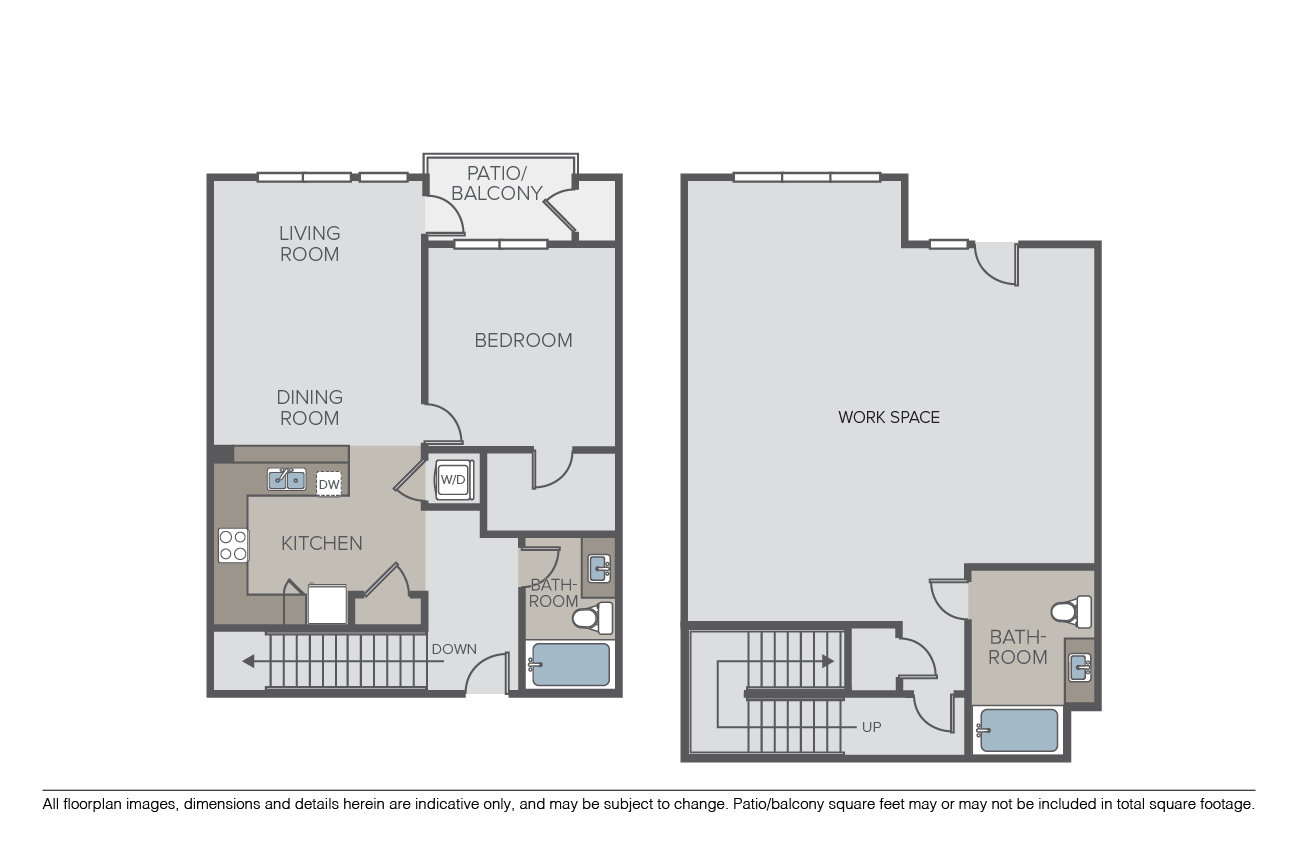 Plan 1G Townhome Live/Work