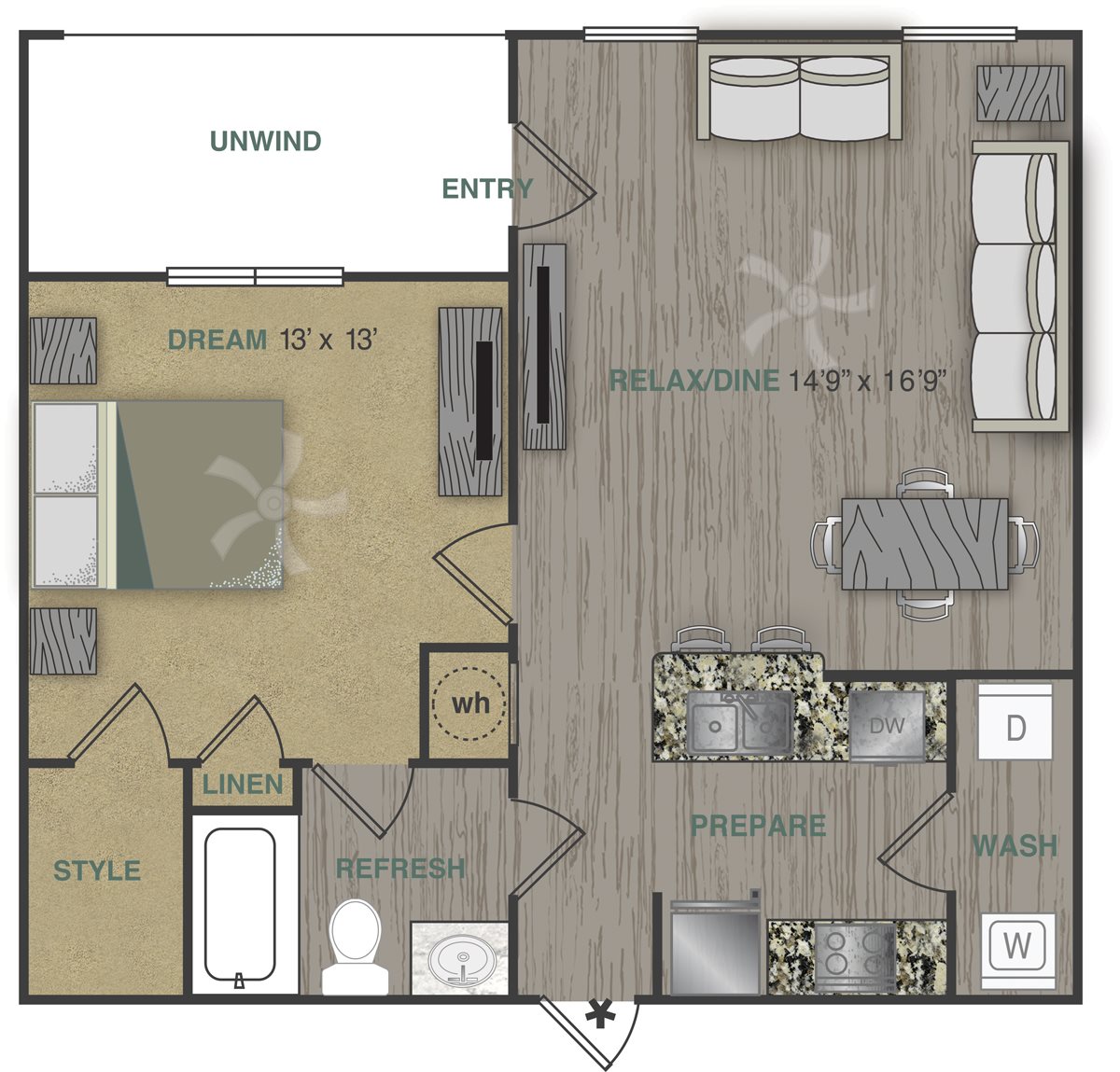 A1LG Floor Plan 1