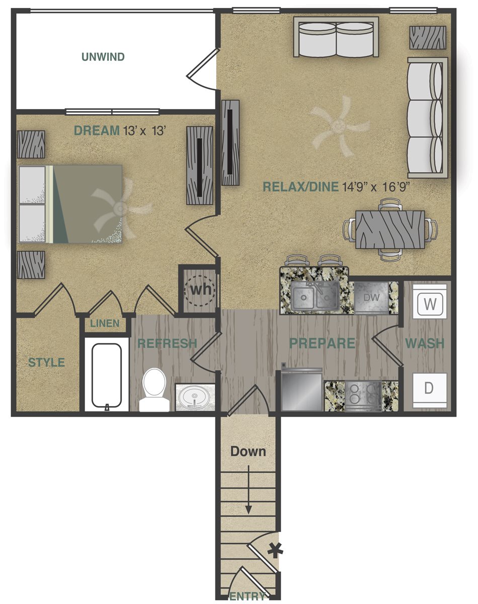 A1UG Floor Plan 19