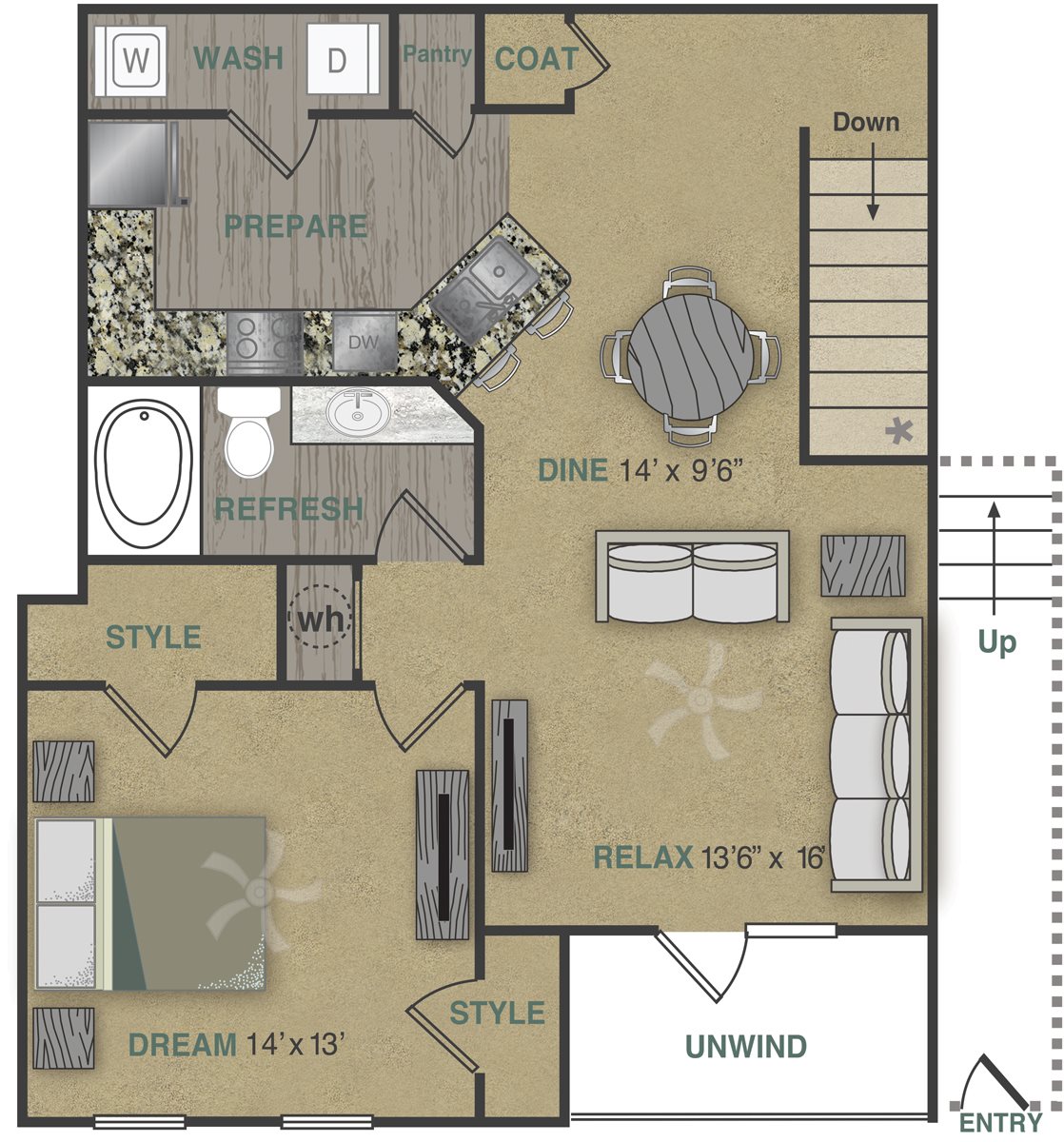 A2UG Floor Plan 4