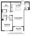 Floorplan Floorplan at Windsor at Doral,4401 NW 87th Avenue, Miami,FL