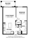 Floorplan Floorplan at Windsor at Doral,4401 NW 87th Avenue, Miami, 33178