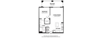 Floorplan at Windsor at Doral,4401 NW 87th Avenue, Miami,FL