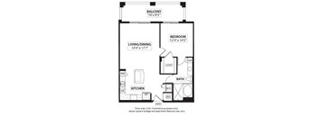 Floorplan at Windsor at Doral,4401 NW 87th Avenue, Miami