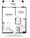 Floorplan Floorplan at Windsor at Doral,4401 NW 87th Avenue, Miami