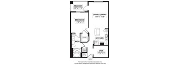 Floorplan at Windsor at Doral,4401 NW 87th Avenue, Miami, 33178